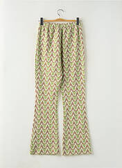 Pantalon flare jaune AMELIE & AMELIE pour femme seconde vue