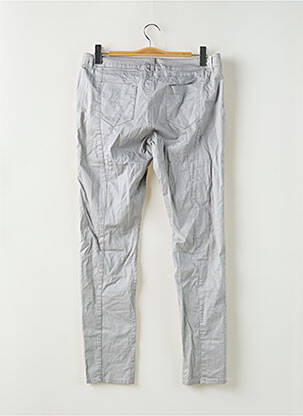 Pantalon slim gris AB STUDIO femme