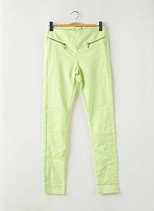 Pantalon slim vert VERO MODA femme