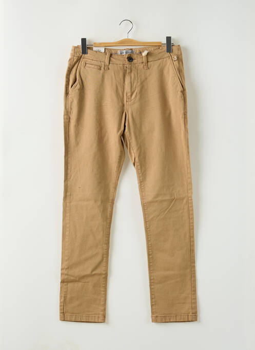 Pantalon chino beige PETROL INDUSTRIES pour homme