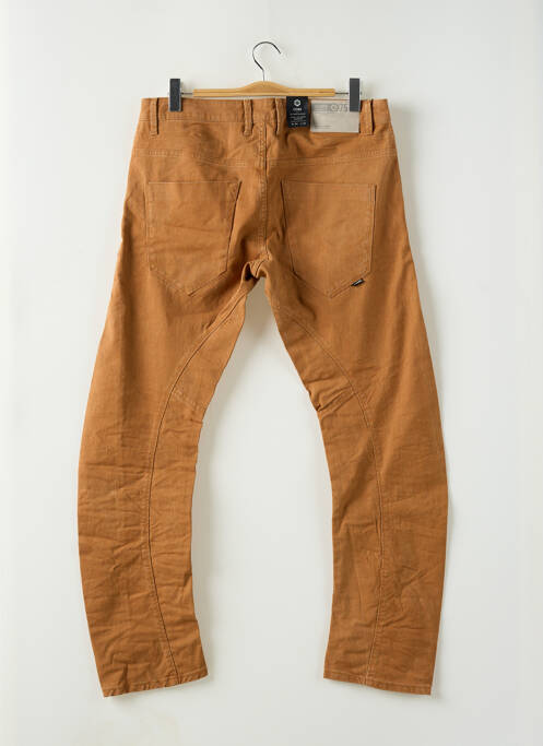 Jeans boyfriend marron JACK & JONES pour homme