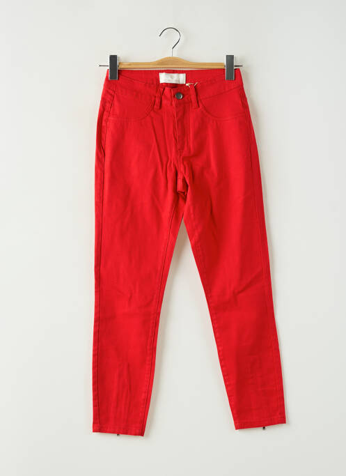 Jeans skinny rouge PIECES pour femme