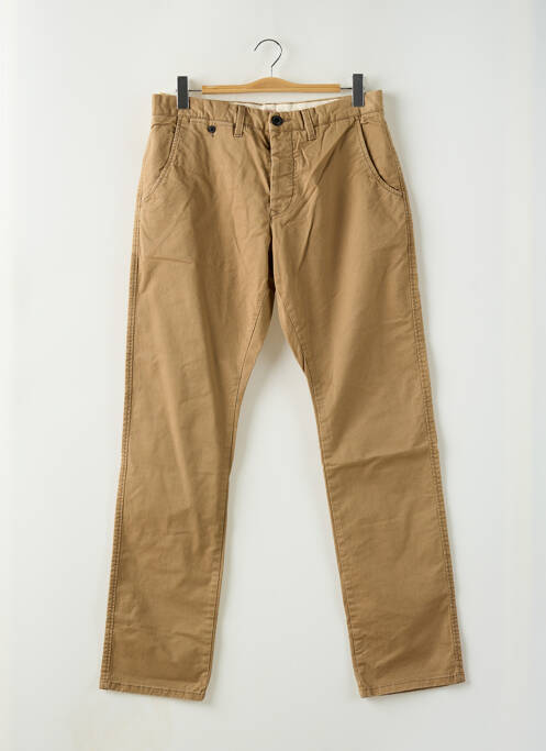 Jeans coupe droite marron JACK & JONES pour homme