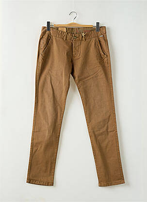 Pantalon chino marron EDC homme