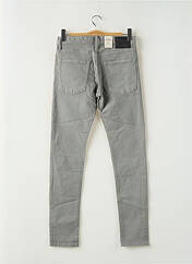 Jeans coupe slim beige JACK & JONES pour homme seconde vue