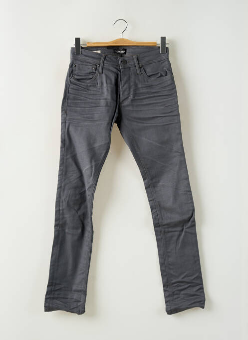 Jeans coupe slim gris JACK & JONES pour homme