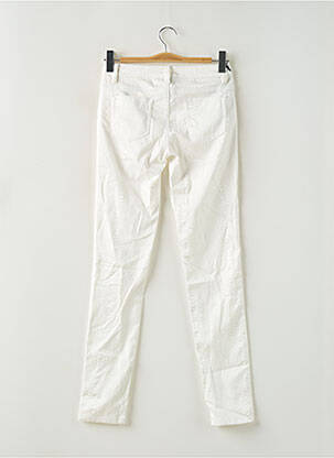 Pantalon slim blanc AB STUDIO femme