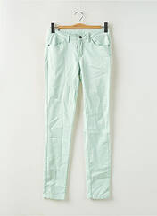 Pantalon slim vert AB STUDIO pour femme seconde vue