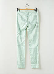 Pantalon slim vert AB STUDIO pour femme seconde vue