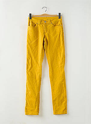 Pantalon slim jaune FLAIR femme