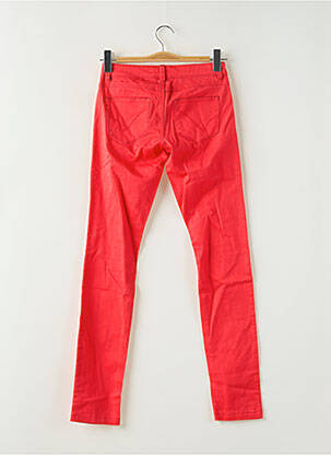 Pantalon slim rouge ONLY femme