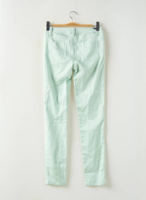 Pantalon slim vert AB STUDIO pour femme