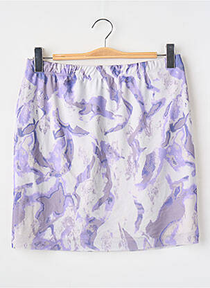 Jupe courte gris NOISY MAY femme