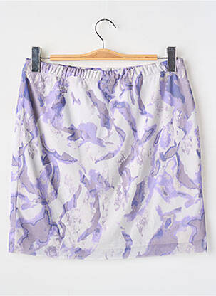 Jupe courte gris NOISY MAY femme