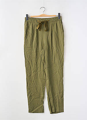 Pantalon slim vert MANGO femme