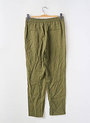Pantalon slim vert MANGO femme