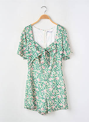 Combishort vert HAILYS femme