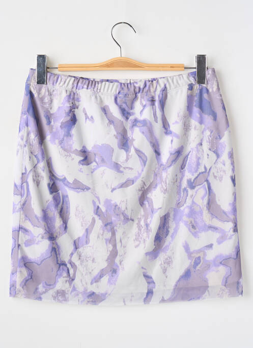 Jupe courte gris NOISY MAY pour femme