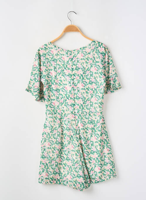 Combishort vert HAILYS pour femme