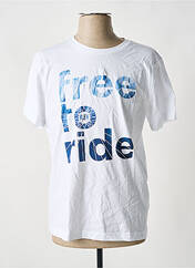 T-shirt blanc R.EV 1703 BY REMCO EVENPOEL  pour homme seconde vue