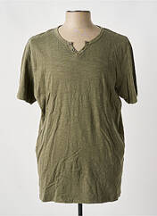 T-shirt vert JACK & JONES pour homme seconde vue