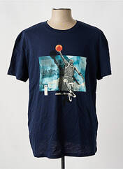 T-shirt bleu JACK & JONES pour homme seconde vue