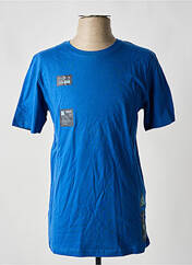 T-shirt bleu JACK & JONES pour homme seconde vue
