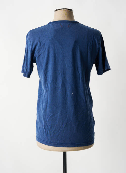 T-shirt bleu JACK & JONES pour homme