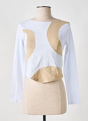 T-shirt blanc SUBDUED femme