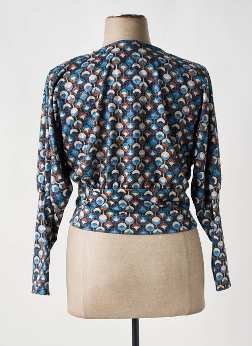 T-shirt bleu HAILYS pour femme