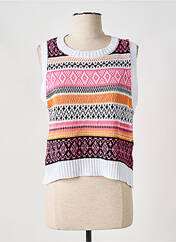 Débardeur blanc HAILYS pour femme seconde vue