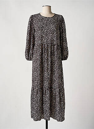Robe longue noir HAILYS femme