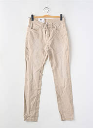 Jeans skinny beige MAC femme