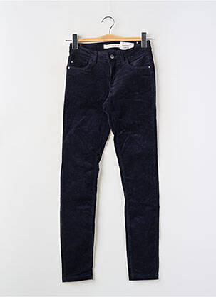 Pantalon slim bleu JACQUELINE DE YONG femme