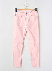 Pantalon slim rose MANGO pour femme seconde vue