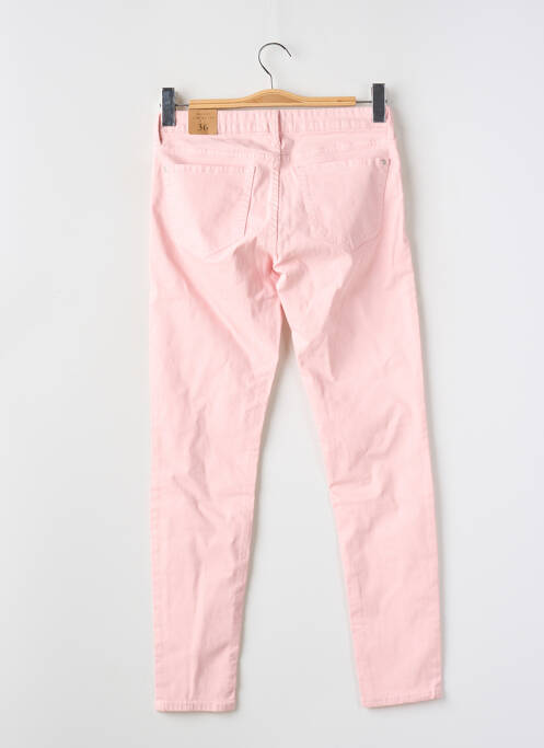 Pantalon slim rose MANGO pour femme