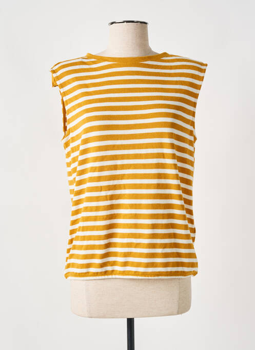 Top jaune STREET ONE pour femme