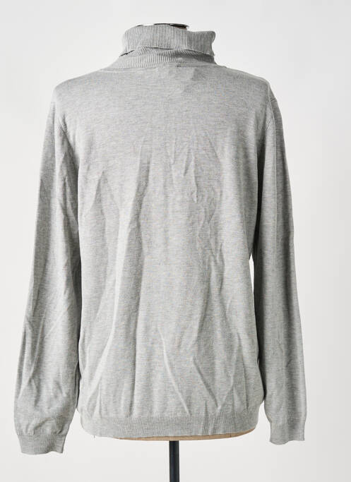 Pull col roulé gris MORE & MORE pour femme