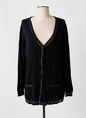 Gilet manches longues noir GAUDI femme