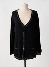 Gilet manches longues noir GAUDI femme