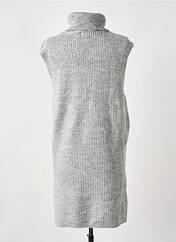 Pull col roulé gris ONLY pour femme seconde vue