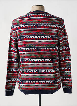 Pull bleu SUPERDRY homme