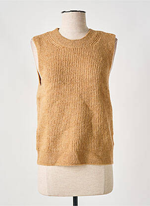 Pull marron VERO MODA femme