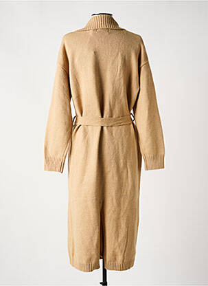 Gilet manches longues marron CHERRY PARIS femme
