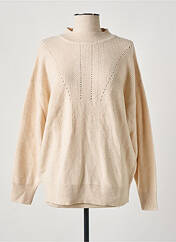 Pull col roulé beige MANGO pour femme seconde vue