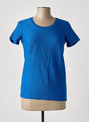 T-shirt bleu SCOTCH & SODA femme