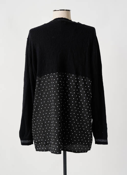 Gilet manches longues noir GAUDI pour femme