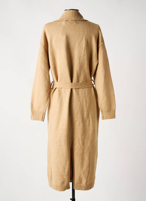 Gilet manches longues marron CHERRY PARIS pour femme