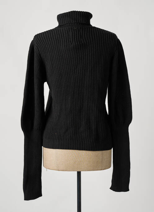 Pull col roulé noir MEXX pour femme