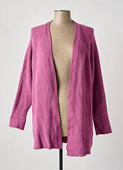 Gilet manches longues violet MANGO pour femme seconde vue